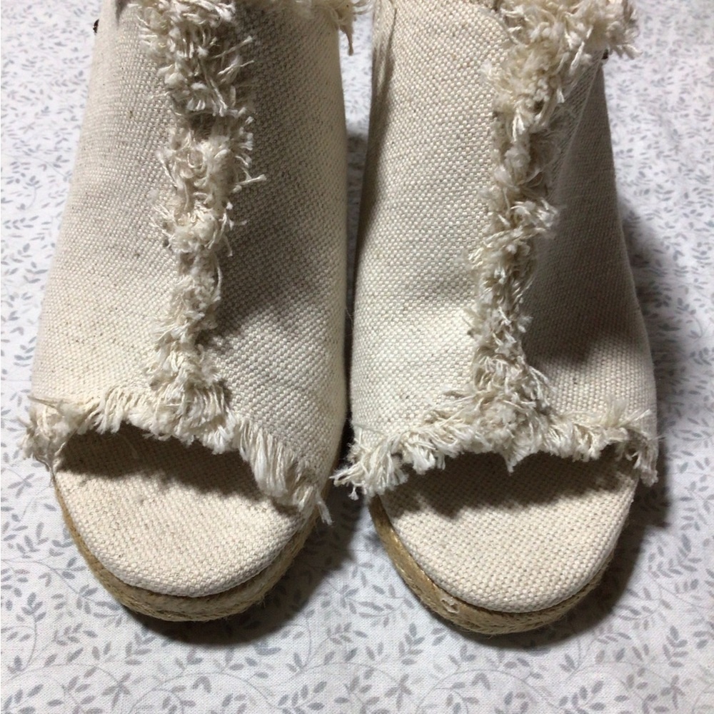 Sam Edelman Circus Baker Wedges in Cream size 6.5 - Picture 4 of 7